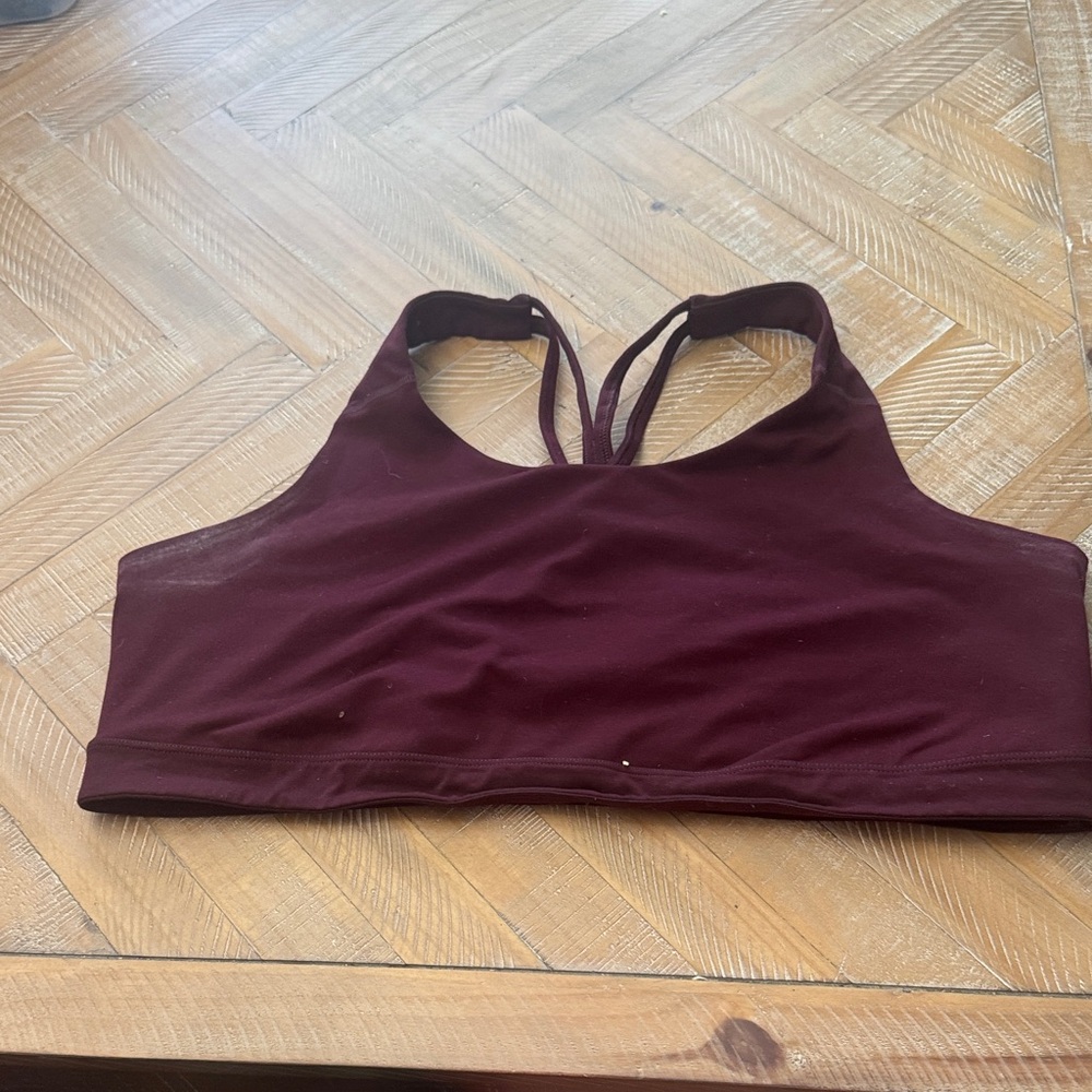 Old Navy Burgundy Sports Bra